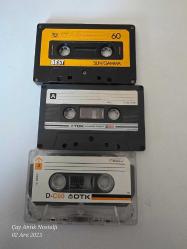 BEST TDK VE STK 60 LIK 3 ADET KASET