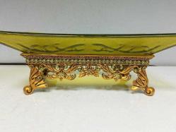 Eskilerden Avrupa Taş Detaylı Döküm Vazo ve Sunumluk