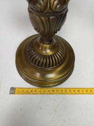 Antika Avrupa 4'lü Bronz Şamdan