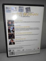 Dvd 007 James Bond Pierce Brosnan Koleksiyonu Goldeneye, Tomorrow Never Dies, The World is not enough, Die Another Day 4xDVD Box Set, Special Edition. Orijinal Türkçe desteği mevcut. Diskler 10 üzerinden 9.5 tertemiz sorunsuz çalışıyor koleksiyonluk