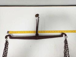 Antika Osmanlı Bronz Kefeli Aktar Terazisi