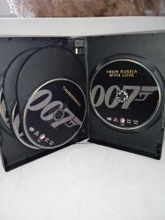 Dvd 007 James Bond Sean Connery Koleksiyonu. 6xDVD Box Set, Special Edition. Orijinal Türkçe desteği mevcut. Diskler 10 üzerinden 9.5 tertemiz sorunsuz çalışıyor koleksiyonluk  007 James Bond - Dr. No  007 James Bond - From Russia With Love - Rusyadan Sevgilerle  007 James Bond - Goldfinger - Altın Parmak  007 James Bond - Thunderball - Yıldırım Harekatı  007 James Bond - You Only Live Twice - İnsan İki Kere Yaşar 007 James Bond - Diamonds Are Forever - Ölümsüz Elmaslar