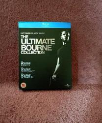 MATT DAMON IS JASON BOURNE THE ULTIMATE BOURNE COLLECTION.  EVDE SİNEMA ZEVKİNE BLU-RAY DİSK İLE VARIN.