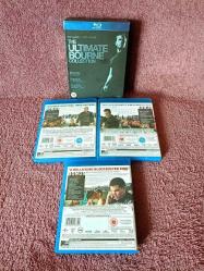 MATT DAMON IS JASON BOURNE THE ULTIMATE BOURNE COLLECTION.  EVDE SİNEMA ZEVKİNE BLU-RAY DİSK İLE VARIN.