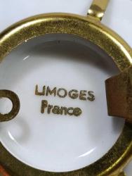 K230-----LIMOGE PORSELEN PARİS MİNYATÜR PORSELEN TABAK