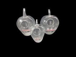 3 adet Smirnoff  cam Elmalar Kokteyl için  Çok iyi durumda