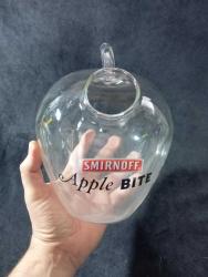 3 adet Smirnoff  cam Elmalar Kokteyl için  Çok iyi durumda