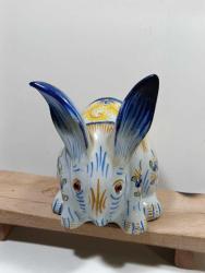 RF62----PORSELEN KUMBARA TAVŞAN BİBLO --TABANI KAPALI