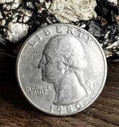 Amerika 1980 Yılı Çeyrek Dolar Koleksiyonluk