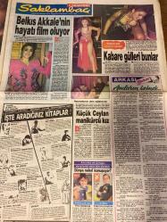 SAKLAMBAÇ GAZETESİ DOĞUM GÜNÜ HEDİYESİ (TURKİSH NEWSPAPER) - 7 EKİM 1987 - TAM TAKIM 8 SAYFADIR - Küçük Ceylan-Müge Oruçkaptan-Fikriye Yalın-Müjde Ar-Sener Şen-Ertem Eğilmez-Belinda Carlisle-Jive Bunny-Lisa Stansfield-A-Ha-Milli Vanilli-Belkıs Akkale-Bülent Sarıbaş-Cengiz Kurtoğlu-Sezer Parmak-Namik Ekin-Melek Ekin-Buket Uzuner-John Derek-Bo Derek-Michael Jackson-Muammer Karaca-Kenan Işık-Aziz Nesin-Yaşar Ne Yaşar Ne Yaşamaz oyuncuları-Orhan Ünal-Yakup Kamer  Taşbebek gözaltında-Arabesk’in yıldızlarından son bomba-90 benim yılım olacak-Tavşanlı Grup’tan süper konserler-A-HA kış uykusundan uyandı-Lisa Stansfield yeni bir soluk-Milli Vanilli-Belkıs Akkale’nin hayatı film oluyor-Kabare gülleri bunlar-Küçük Ceylan manikürcü kız-Dünya neleri konuşuyor-Çıplak güzel akıllandı-Rakamlar konuşuyor-Michael Jackson ve Muray’den yılın TV şovu-Sihirli yüzükler-Çalgılı şarkılı bir Aziz Nesin oyunu-Her cumartesi bir sahnede foto-tiyatro-Defter yalan söylemez-Kış mısın bana kız-Vatan görevinden kaçılma