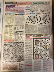 SAKLAMBAÇ GAZETESİ DOĞUM GÜNÜ HEDİYESİ (TURKİSH NEWSPAPER) - 7 EKİM 1987 - TAM TAKIM 8 SAYFADIR - Küçük Ceylan-Müge Oruçkaptan-Fikriye Yalın-Müjde Ar-Sener Şen-Ertem Eğilmez-Belinda Carlisle-Jive Bunny-Lisa Stansfield-A-Ha-Milli Vanilli-Belkıs Akkale-Bülent Sarıbaş-Cengiz Kurtoğlu-Sezer Parmak-Namik Ekin-Melek Ekin-Buket Uzuner-John Derek-Bo Derek-Michael Jackson-Muammer Karaca-Kenan Işık-Aziz Nesin-Yaşar Ne Yaşar Ne Yaşamaz oyuncuları-Orhan Ünal-Yakup Kamer  Taşbebek gözaltında-Arabesk’in yıldızlarından son bomba-90 benim yılım olacak-Tavşanlı Grup’tan süper konserler-A-HA kış uykusundan uyandı-Lisa Stansfield yeni bir soluk-Milli Vanilli-Belkıs Akkale’nin hayatı film oluyor-Kabare gülleri bunlar-Küçük Ceylan manikürcü kız-Dünya neleri konuşuyor-Çıplak güzel akıllandı-Rakamlar konuşuyor-Michael Jackson ve Muray’den yılın TV şovu-Sihirli yüzükler-Çalgılı şarkılı bir Aziz Nesin oyunu-Her cumartesi bir sahnede foto-tiyatro-Defter yalan söylemez-Kış mısın bana kız-Vatan görevinden kaçılma