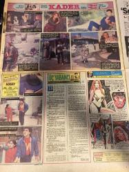 KELEBEK GAZETESİ DOĞUM GÜNÜ HEDİYESİ (TURKİSH NEWSPAPER) - 12 OCAK 1987 - TAM TAKIM 6 SAYFADIR -Zeki Müren-Zahuri Tas-Fuat Eranlal-İsmet Mehmetoğlu-Orçun Tekeoğlu-Hülya Koçyiğit-Gülşah Soydan-Ned Demir-Sermin Aksu-Selma Aksu-Yul Brynner-Sidney Sheldon-Elisabeth Barnet-Feride Özlem-Sophie Marceau-Vittorio De Sica-Mustafa Erdoğan-Emel Sera-Nihat Demir-Hüseyin Kaya-Şadan Kalfa-Robert Cooper-Zeynep Kocaoğlu-Kenan Erkan-Çetin Özmen-Mahi Tanrıkulu-Ali Poyrazoğlu-Alpay İzer-Gülşen Bubikoğlu-Kenan Kaldan-Ergün Gürsoy-Nazan Ayas-Fikret Hakan  Nazar korkusu-Maskeli şöhretler-Halkın görüşü-Kader-Üç yabancı-Sultan’ın dönüşü yakın-Ders yapacak zaman yok-Günlük Dalga-Fıkra demeti-Şişmanlık-Porselen küçükhanımlar-Biz kent müziği yapıyoruz-Cilt bizden daha geç uyanır-Alüminyum kağıtta patates-Günün adamı-Savunma