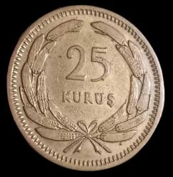 1955 25 Kuruş