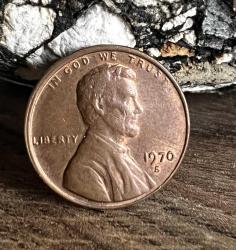 Amerika 1970 S Yılı 1 Cent Koleksiyonluk * Abraham Lincoln Görselli *
