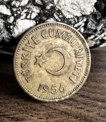 Türkiye 1956 Yılı Pirinç 25 Kuruş