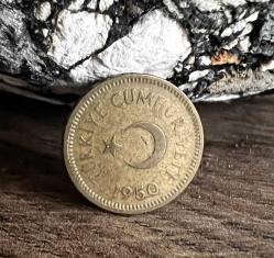 Türkiye 1950 Yılı Pirinç 5 Kuruş