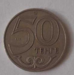 KAZAKİSTAN 50 TENGE 2000