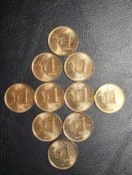 2017 YILINA AİT 1 KURUŞ  ÇİL 10 LU  SET ÇİL  TCM 0833