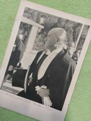 Atatürk, Mustafa Kemal Atatürk Fotoğrafı. Orijinâl Albümden çıkma.