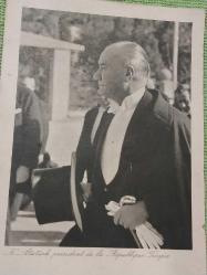Atatürk, Mustafa Kemal Atatürk Fotoğrafı. Orijinâl Albümden çıkma.