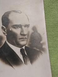 Atatürk, Mustafa Kemal Atatürk Fotoğrafı. Orijinâl Albümden çıkma.