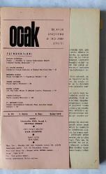 OCAK Araştırma ve İnceleme Dergisi, Şubat 1973, Sayı: 6