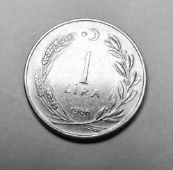 543// 1 Lira 1966 ça