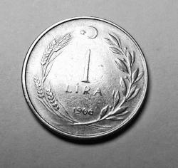 545// 1 Lira 1966 ça
