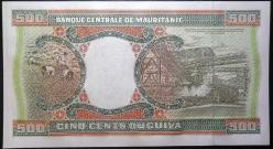 Moritanya 500 Ouguiya 2022 P-8 çil
