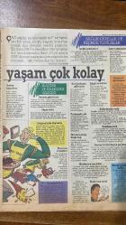 PAZAR EKSPRESS HÜRRİYET DERGİSİ - 13 OCAK 1991 - ÇAPKIN KADINLAR – SKANDALLAR KRALİÇESİ MADONNA – BIYIK MUHABBETİ – 2001 YILINDA NASIL YAŞAYACAĞIZ – NE HEYECANDI O – ATATÜRK’ÜN HUZURUNDA – AZRAİL’LE YÜZ YÜZE – LONDRA’DAKİ YARIŞMA – KADIN ÇAPKIN OLURSA - MADONNA – MARILYN MONROE – EVITA PERON – FRIDA KAHLO – CİHAN ÜNAL – GÜLŞEN BUBİKOĞLU – ZEYNEP BUBİKOĞLU – MUSTAFA TOPALOĞLU – HÜLYA SÜER – ERŞAN BAŞBUĞ – İZZET ALTINMEŞE – NURAY HAFİFTAŞ – ORHAN OLCAY – TOTO KARACA – ATATÜRK – YASEMİN EVCİM – COŞKUN EVCİM – LEYLA POYRAZ – SAMİME SANAY – ANIL SANAY – TÜMER ARGIN – ECE AKSOY – PINAR KÜR – DENİZ TÜRKALİ - AZİZE BERGİN  ÇELİK ÇEMBERLER – ROBOT KÖPEKLER – DÜRBÜN GÖZLÜKLER – SÜPER TAVA – DÜĞMELERLE ALIŞVERİŞ – DONMUŞ SÜRAHİLER – YARININ TV’Sİ – KARAÇALILARA GÜLE GÜLE – ELEKTRONİK DEODORANTLAR – İKTİDARSIZLIĞA KARŞI HAP – ISLAK DUDAKLAR – LAZER EMRİNİZDE – PATATESLİ DONDURMA – KOLESTEROLE VEDA – TELEFONA ZIRH – DERECE KULLANMAYA PAYDOS – HORLAMAYA PAYDOS – İLAÇ ZAMANI – BOZUK GÖZLE  - 30 SAYFA