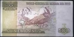 Peru 500 intis 1987 p-134