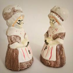 Büyükanne Tuzluk Biberlik Takımı