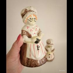 Büyükanne Tuzluk Biberlik Takımı