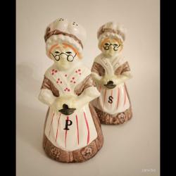 Büyükanne Tuzluk Biberlik Takımı