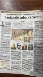 MİLLİYET DÖKÜMAN DERGİSİ - ÖZER ORAL - AYKUT GÜVEN - NAİL GÜRELİ - İMAZ TECMEN - CANER ŞAKA - BURHAN SİLAHTAROĞLU - SITKI YIRCALI - ZÜHTÜ TARBAN - CİBAT BABAN - KİMURAN EVLİYAOĞLU - CELAL T. KARASAPAN - NURETTİN ARDIÇOĞLU - ALİ İHSAN GÖĞÜŞ - ÖMER ZEKAI DORMAN - İSMAİL HAKKI AKDOĞAN - NİHAT KÜRŞAT - NECMETTİN CEVHERİ - EROL YILMAZ AKÇAL - AHMET İHSAN KİMB - ORHAN BİRGİT - İLHAN EVLİYAOĞLU - LÜTFİ TOKOĞLU - NABİT MENTEŞE - ALTAN ÖYMEN - İSKENDER CENAP EGE - ALEV COŞKUN - BARLAS KÜNTAY - MÜKERREM TAŞÇIOĞLU - MESUT YILMAZ - MUSTAFA TİNAZ TİTİZ - İLHAN AKÜZÜM  TURİZMDE YABANCI OYUNU - SÜRÜMDEN KAZANIYORUZ - MİLLİYET DOKÜMAN – TURİZM  FATİH SULTAN MEHMET - SAADET ALTAY - EMİN ÇÖLAŞAN - CURT KOSSWIG  HER TURİSTİN BİR HUYU VAR - KAPALIÇARŞI - TEST - TURİZM HAFTASI - İSHAK PAŞA SARAYI - MARMARİS - NAZİLLİ - AĞRI DAĞI - CENNET CEHENNEM - KUŞ CENNETİ - PALANDÖKEN - 12 SAYFA