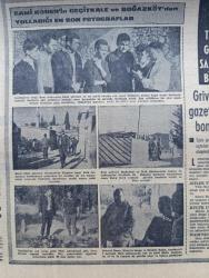 Milliyet Gazetesi - Turkish Newspaper - 24 Kasım 1967 - son çabalar yazan Abdi İpekçi Başmakale - siyasi çabalar sonuç vermiyor - Yunanistan'da tam Savaş düzenine girdi - Mehmet Ali Birand Atina'dan bildiriyor - Kıbrıs'a giren tek Türk gazetecisi Sami Kohen Lefkoşa'dan bildiriyor - Sami Kohen'in Geçitkale ve Boğazköy'den yolladığı en son fotoğraflar - Cyrus Vance'ı Ankara'ya getiren uçağın Esenboğa havalimanı'na inmesini önlemek amacıyla piste oturan gençler fotoğraf - gençler Amerika bizi durduramaz dövizi taşıyor fotoğraf - Amerikan cumhurbaşkanı Johnson'un özel temsilcisi  Cyrus Vance'ın uçağı esenboğa'ya indirilmedi - Ankara'da amerikalılara ait bazı binaların camları kırıldı - Bulgaristan Arnavutluk ve Yugoslavya Yunan sınırında yığınak yapıyor - Grivasçı Patris gazetesi önünde bomba patladı - TRT'nin denetimi yazan Profesör Doktor İsmet Giritli - Göztepe antrenörü Adnan Süvari her şey Türk futbolu için fotoğraf - fuar şehirleri kupası'nda yarı finali oynayabiliriz