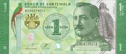 Guatemala 1 Quetzal 2024