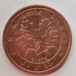 İSPANYA 2012 D    5  EURO CENT