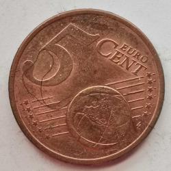 İSPANYA 2007 J    5  EURO CENT