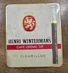 Henri Wintermans eski puro teneke kutusu kolleksiyonluk