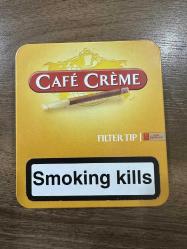 eski cafe creme puro teneke kutusu kolleksiyonluk