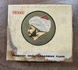 Eski Tekel Trabzon doğu karadeniz fuarı boş karton sigara kutusu kolleksiyonluk