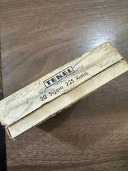 Eski Tekel Trabzon doğu karadeniz fuarı boş karton sigara kutusu kolleksiyonluk