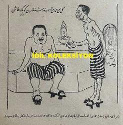 Osmanlıca Akbaba Mizah Dergisi-Gazetesi, Orijinal Dönem Basım, (Ottoman Magazine-Newspaper) - 25 Ocak 1923 - Sayı: 15 - Rumi: 25 Kanun-i Sani 1339 - Hicri: 7 Cemaziyelahir 1341 - Karikatürist Cemil Cem'in Kendini Tasvir Ettiği Çalışması: Akbaba'ya Güler Bir Yüz - Laklakiyat: Bir Kıssa, Bir Hisse 