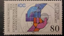 1990 YILI ALMANYA ULUSLARARASI TİCARET ÖRGÜTÜNÜN 30. DÜNYA KONGRESİ TAM SERİ  DAMGALI  ŞARNİYERSİZ