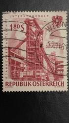 1961 YILI AVUSTURYA ULUSAL SANAYİNİN 15.YILDÖNÜMÜ   DAMGALI  ŞARNİYERSİZ