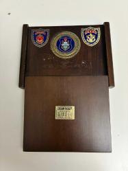 Deniz Kuvvetleri ahşap plaket