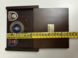 Deniz Kuvvetleri ahşap plaket