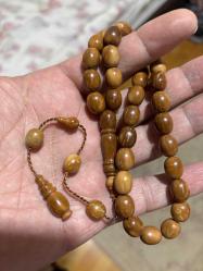 Orijinal usta işçilikli kuru torna Ahmet kurtuluş usta işçilikli kuka tespih