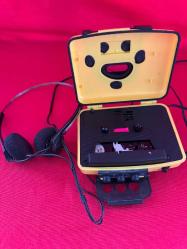 Retro Popart sarı renk FM radyolu walkman